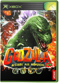 Godzilla Destroy All Monsters Melee PAL Xbox PAL box art